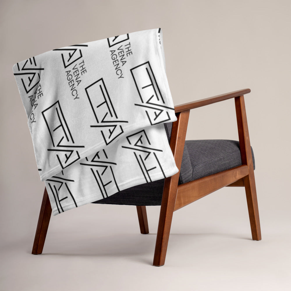 Logo Pattern - Throw Blanket